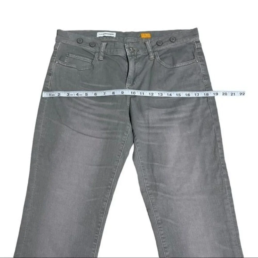 Pilcro and Letterpress Gray Straight Leg‎ Jeans Size 29